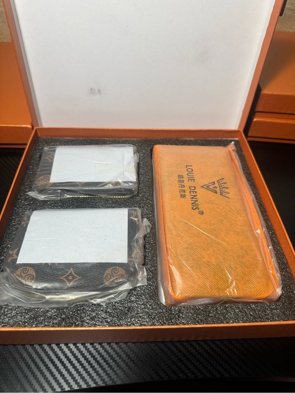 Men’s Accessory Gift Box - Orange
